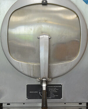 door shut and sealed