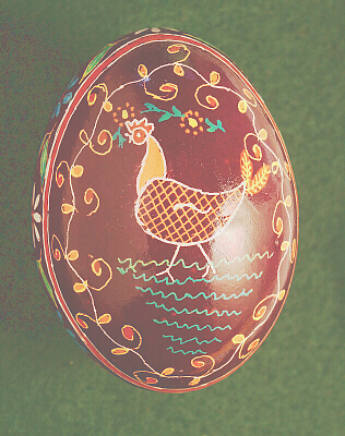 painted egg