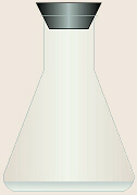 Flask with Solvent in It