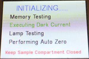 running initialization
