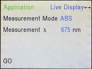 Modern Interface screen