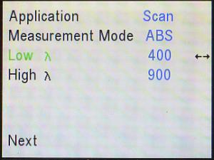 Low wavelength 400 default